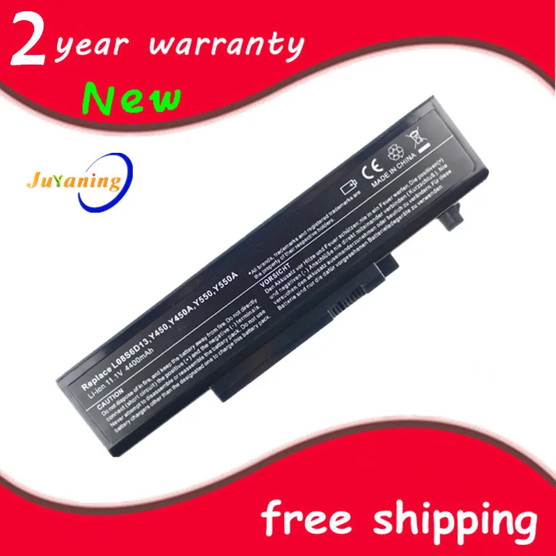 Новый аккумулятор для ноутбука Lenovo IdeaPad Y450 Y450A Y550 Y550A 55Y2054 L08L6D13 L08O6D13 L08S6D13 20020