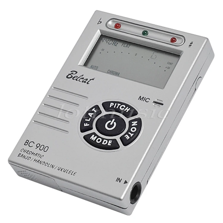 Electric Tuner Chromatic Tuner Digital with MIC for Ukulele Banjo