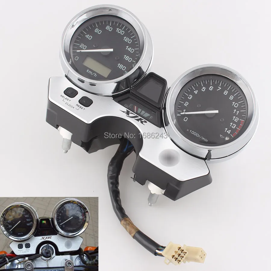 

Motorcycle Gauges Cluster Speedometer Tachometer Odometer Instrument Assembly Fits For YAMAHA XJR400 1998-2002 New