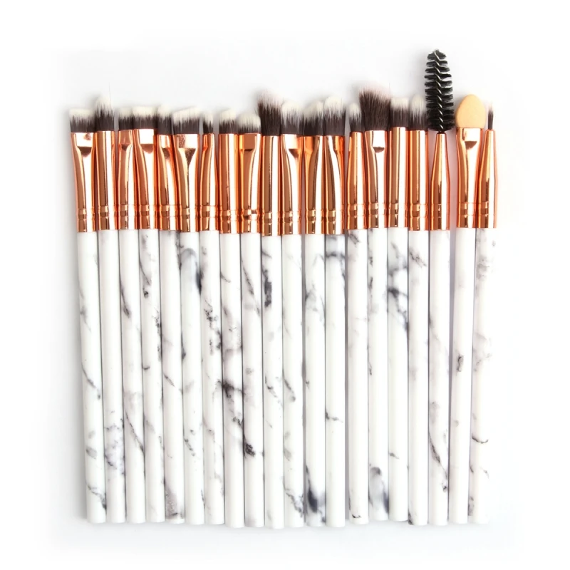 

20pcs Marbling Makeup Brushes Eyeshadow Eyeliner Brush Eye Shadow Eye Makeup Brush set