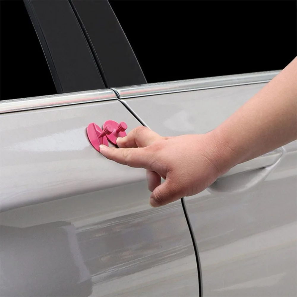 New Paintless Dent Repair Tools Dent Removal Dent Pulling Tabs Car Dent Removal Body Repair Kit 10Pcs