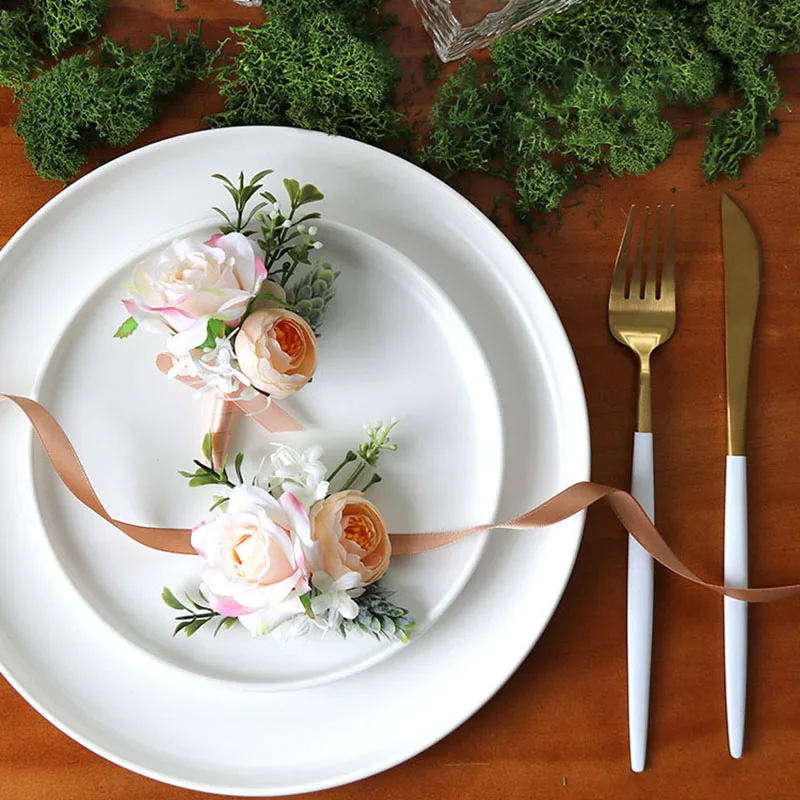 wedding boutonniere wrist corsage marriage  (12)