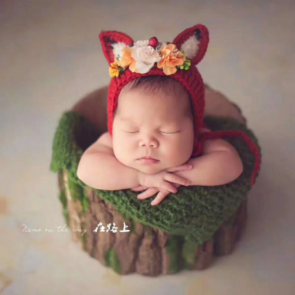 newborn-photography-vintage-bark-bowl-baby-wood-basket-photo-props-infant-rustic-backdrop-match-stuffer-filling