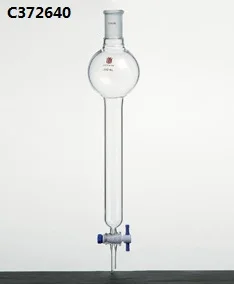 

synthware,Column, Chromatography with reservior, Column O.D :26mm, Column I.D.:20mm, Effective Length:457mm