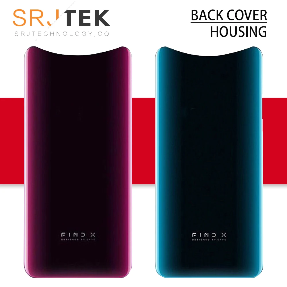 

Housing For OPPO Find X Battery Door Glass Back Battery Cover Door Mobile Phone Replacement Parts Lens Case Frame Bezel Chassic