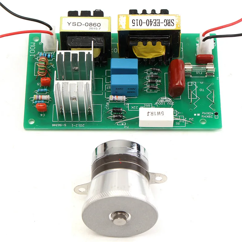 

110VAC 50W 40KHz Ultrasonic Cleaning Transducer Cleaner Power Driver Board Ultrasonic Cleaning Transducer Cleaner