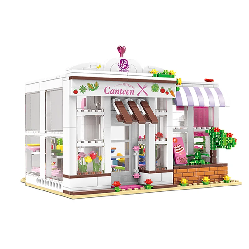 

XINGBAO 12007 New Toys 673Pcs Girl Series The University Dormitory Set Building Blocks Bricks Educational Funny Kids Toys Gifts