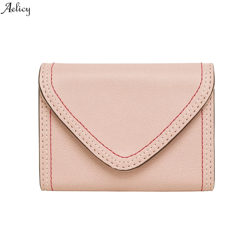 New High Quality Patchwork Zipper Mini Vintage Women Simple Short Wallet Coin Purse Card Holders Handbag 2019 | Багаж и сумки