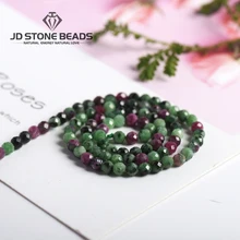 Разноцветные розовые и белые Арбузные зеленые малахитовые турмалиновые бусины, свободные бусины из драгоценных камней, круглые бусины для изготовления ювелирных изделий