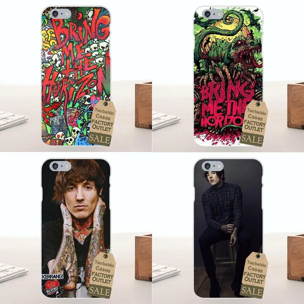 

For Huawei G7 G8 Honor 5A 5C 5X 6 6X 7 8 V8 Mate 8 9 P7 P8 P9 P10 Lite Plus Soft TPU Bags Cases BMTH bring Me The Horizon Poster