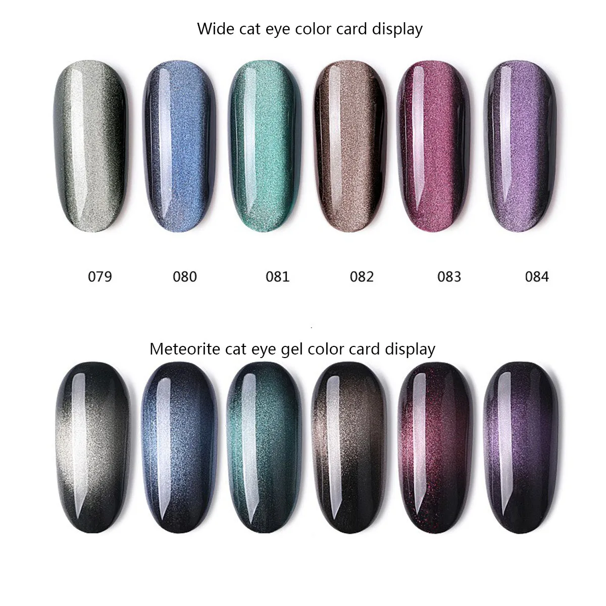 

Cat Eye Nail Gel Holographic Magic Starry Sky Jade Effect UV Gel Varnish 7.3ml Soak Off Nail Art Lacquer