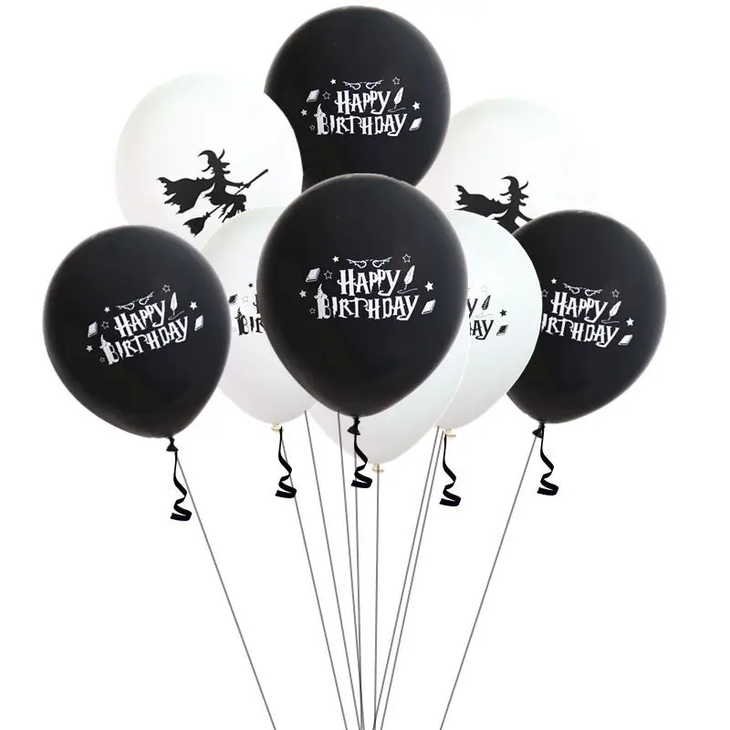

10Pcs 12inch Harry Potter Latex Balloon Party Babyshower Helium kids Happy Birthday Decorations Balloons Theme Decor Supplies