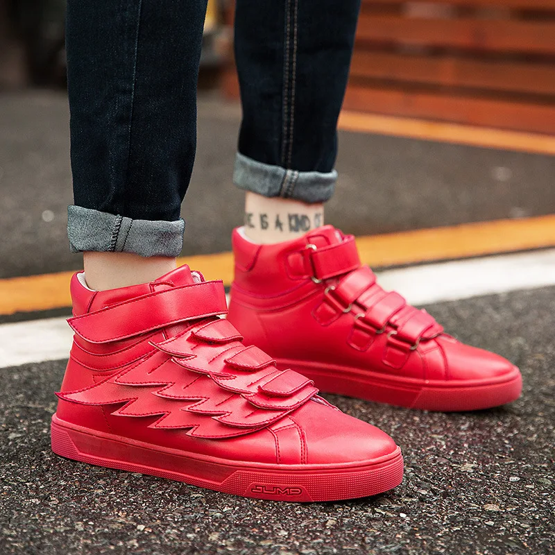 

Ins Sneakers 2019 Spring Men Casual Shoes Fashion Sneakers Men Shoes Male Brand Sneakers Black Red White Shoes A864