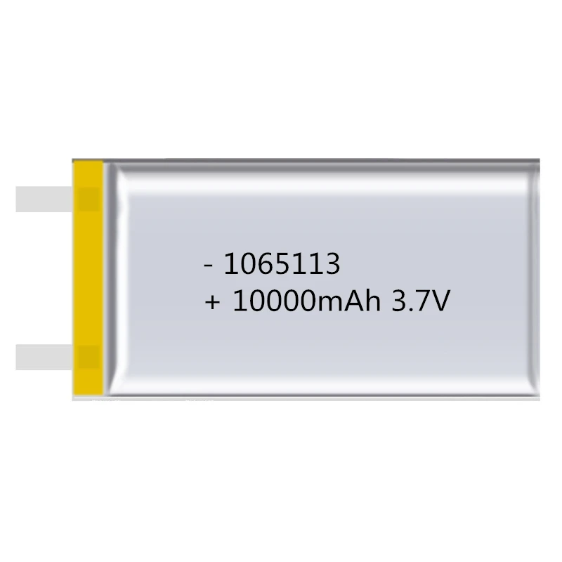 

KERNUAP 3.7V 10000mAh 1065113 PLIB 37wh polymer lithium ion battery / Li-ion battery for power bank;tablet pc,E BOOK,GPS