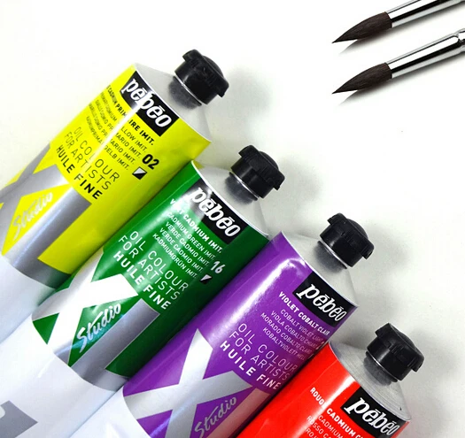 

Pebeo Studio XL S1 200ml Oil Paints Professional Painting High-capacity Student Art Pigments Leather Pigment