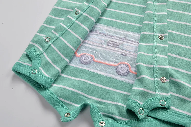 Одежда для малышей Летний комбинезон из хлопка с героями мультфильмов для новорожденных девочек модная одежда для младенцев Милая Одежда для мальчиков