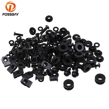 

POSSBAY Vintage Accessories Motorcycle Complete Body Fairing Screw Kit Fit for Yamaha R6 1998-2002 2003-2006 2006-2007 2008-2014