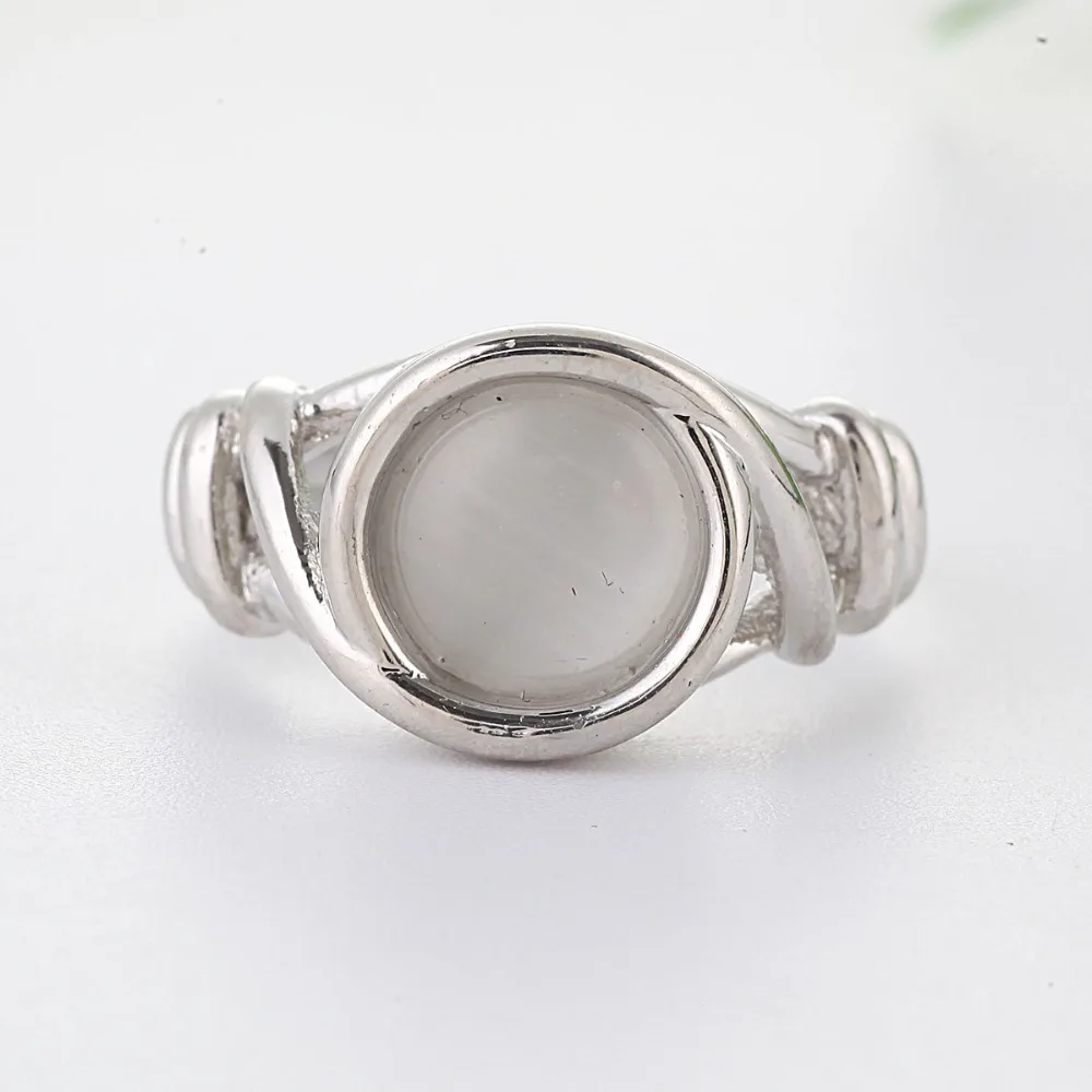 Moonstone Ring Engagement Wedding Rings for Women Jewelry Couple Love Ring Women Fashion Ring Accessories Anillos Mujer SSX755_1