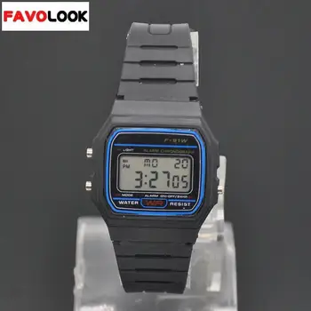 

New Multifunctiona Cool Mens Sports Casual LED Digital Watch Soft Rubber Band Wrist Watches Men Clock relogio masculino 1pc