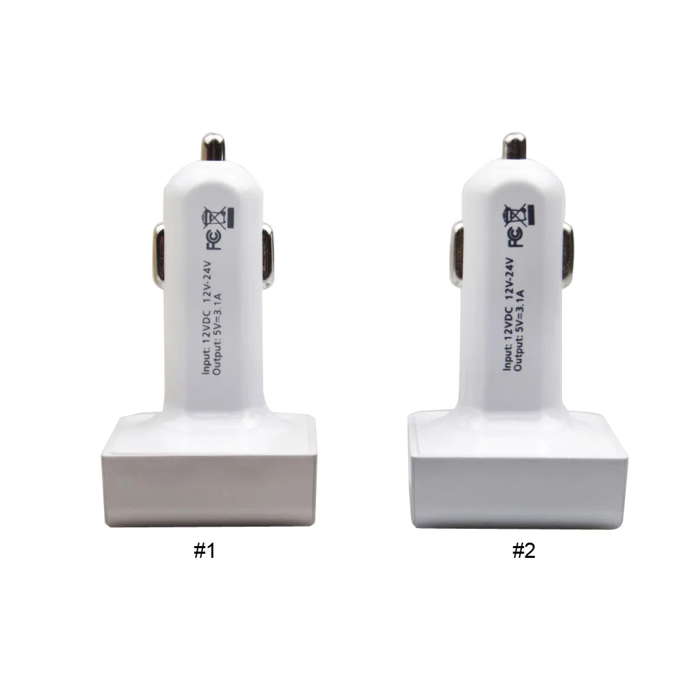 

Quick Car Mobile Phone Smart Dual 3 USB Charger with Voltage Current Display Car Fast Charging 3 Port for iPhone Samsung iPad