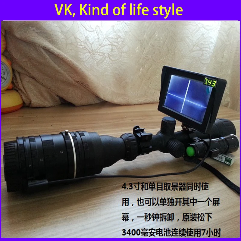 DIY laser night vision monocular night vision sights for hunting