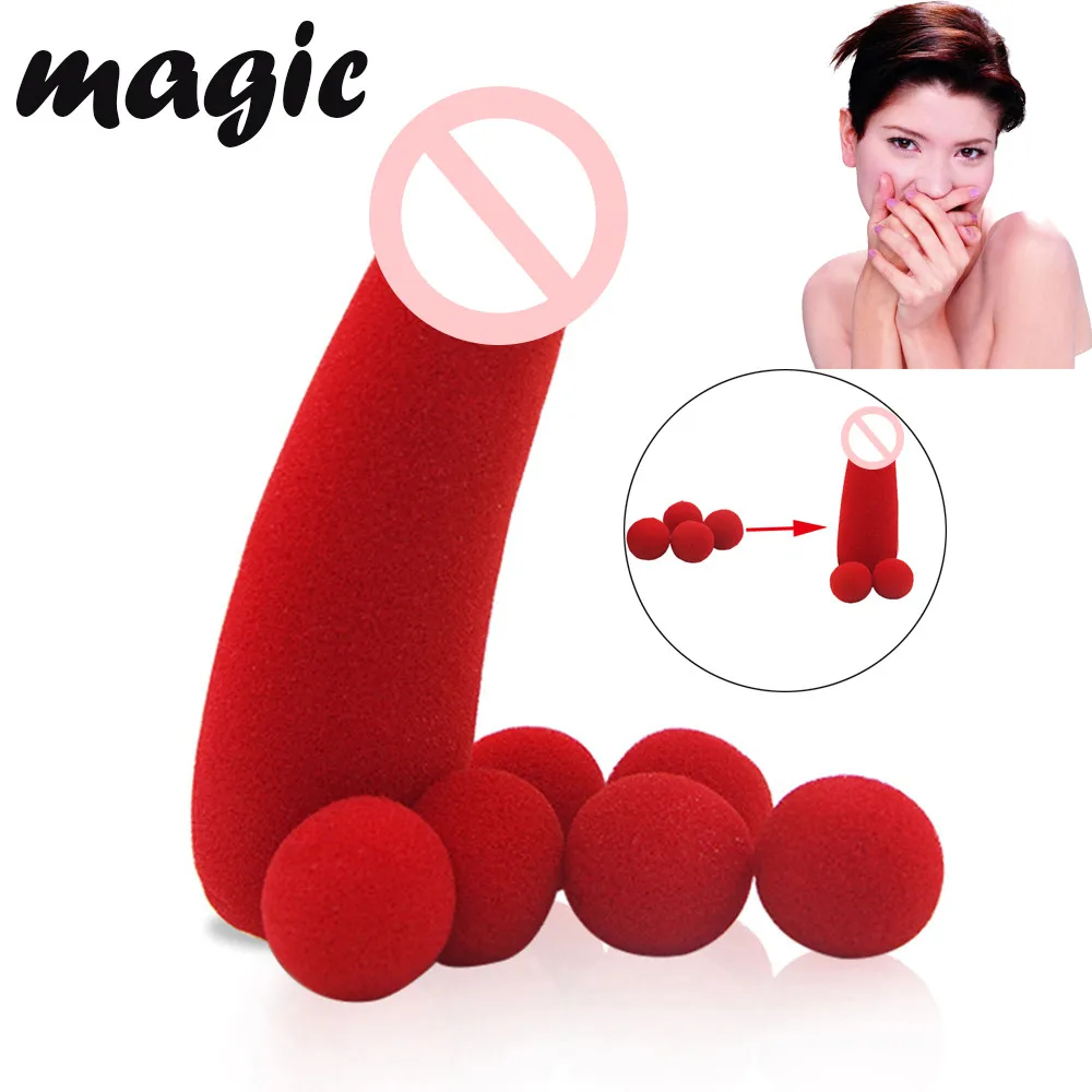 

100 PICS Magic Tricks Twisty Pet Gimmick Funny Sponge Balls Sponge Brother Stage Prop Static Marker Magia Toys Illusion