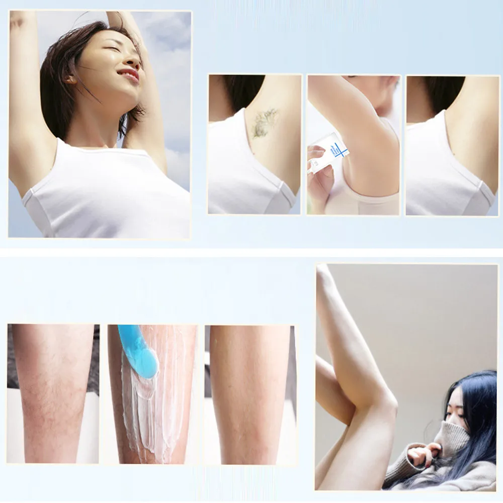 

NEW 5pcs Fast Hair Removal Cream For Boby Legs Pubic Hair Armpit Depilatory Paste Armpit Pudendal flawless hair remover Hot Sale