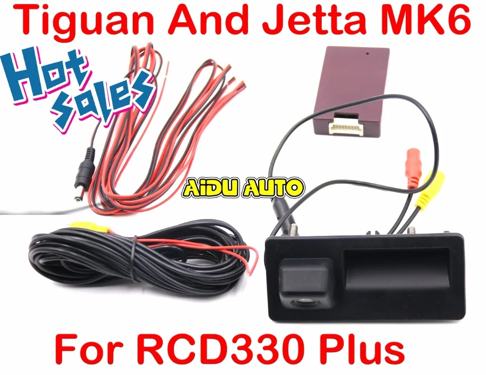 RCD330 Plus MIB радиоприемник Carplay Rcd330+ AV ручка багажника заднего вида для VW Tiguan Jetta MK6
