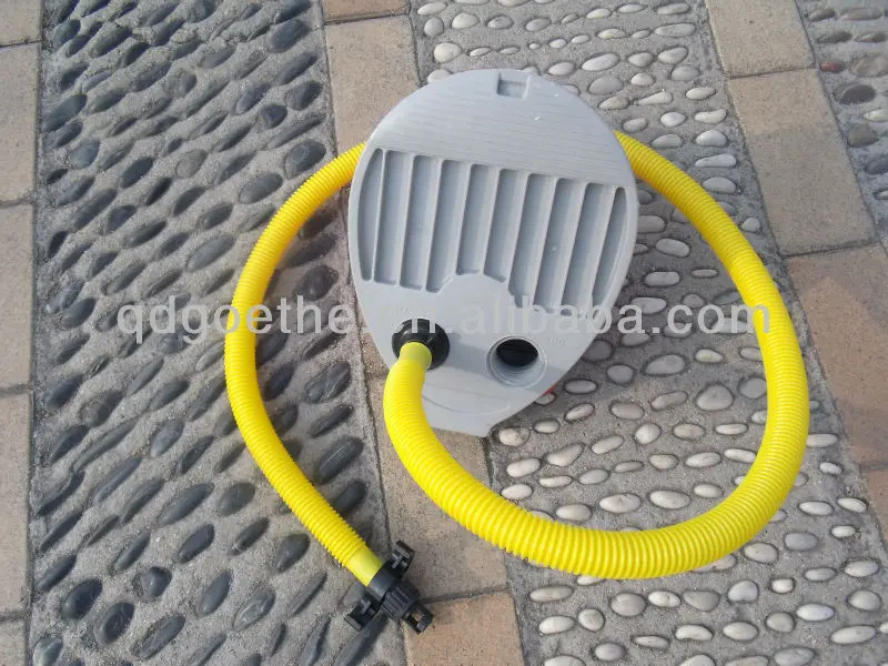 

Foot pump for inflatable boat,kayak, catamaran, SUP board, drifting boat, inflatable banana boat