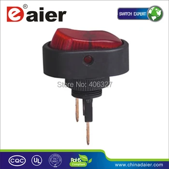 

ASW-20D-1 LED ON-OFF Lighted 12V illuminated rocker switch