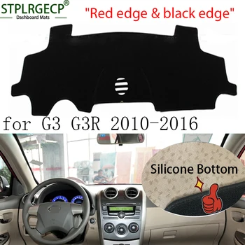 

Stplrgecp Top Quality Double layer Dash Mat Dashmat Dashboard Cover Sun Shade Dash Board Cover Carpet for BYD G3 G3R 10-16