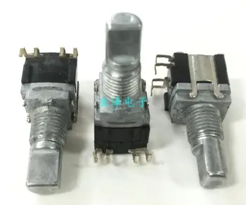 

10PCS/LOT Taiwan small seal, left and right rotation reset switch, detection switch shaft length 15MM, rotating angle 30 degrees