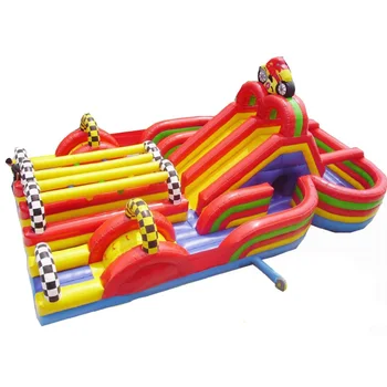 

Kids inflatable obstacle inflatable fun playground toys for outdoor activities on sale