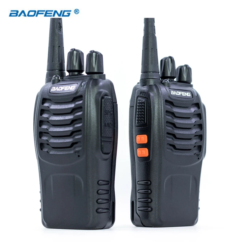 

2 PCS BF888S Baofeng Walkie Talkie HAM CB Radio UHF 16CH Radios Hunting Station BF 888S Portable Walky Talky