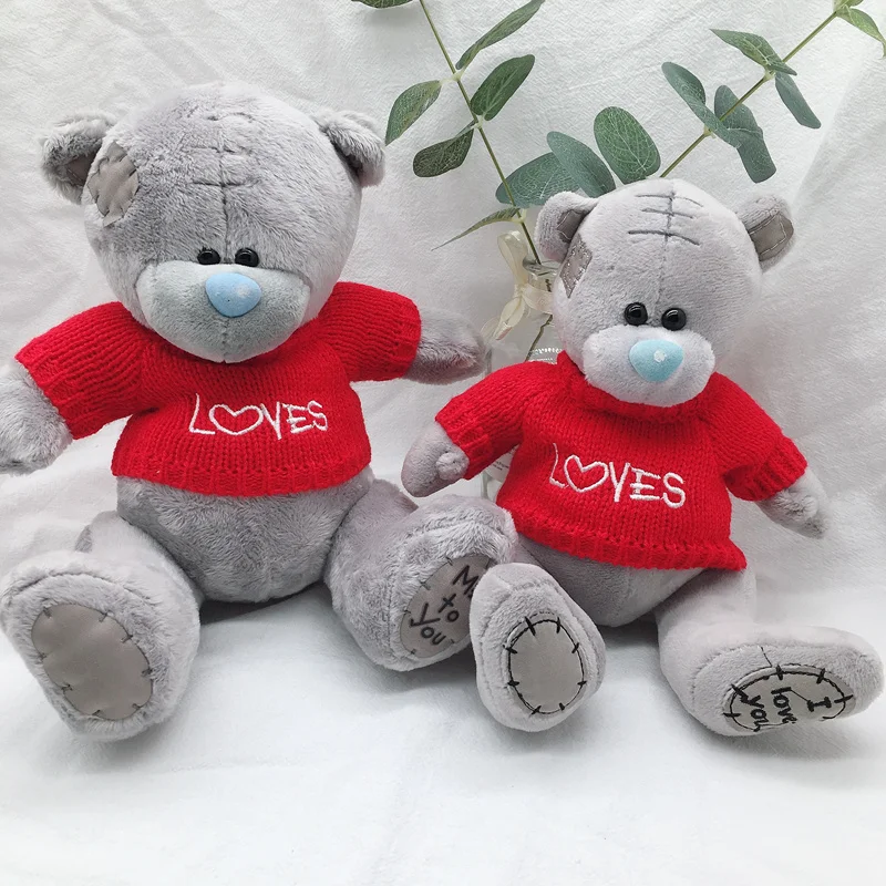 grey baby teddy