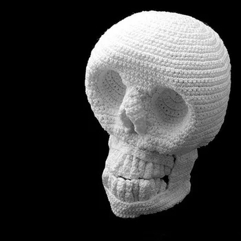 

amigurumi skull Stuffed rattle toy