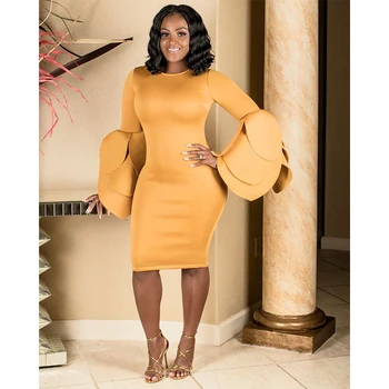 

2019 new arrival fashion style african women polyester dress