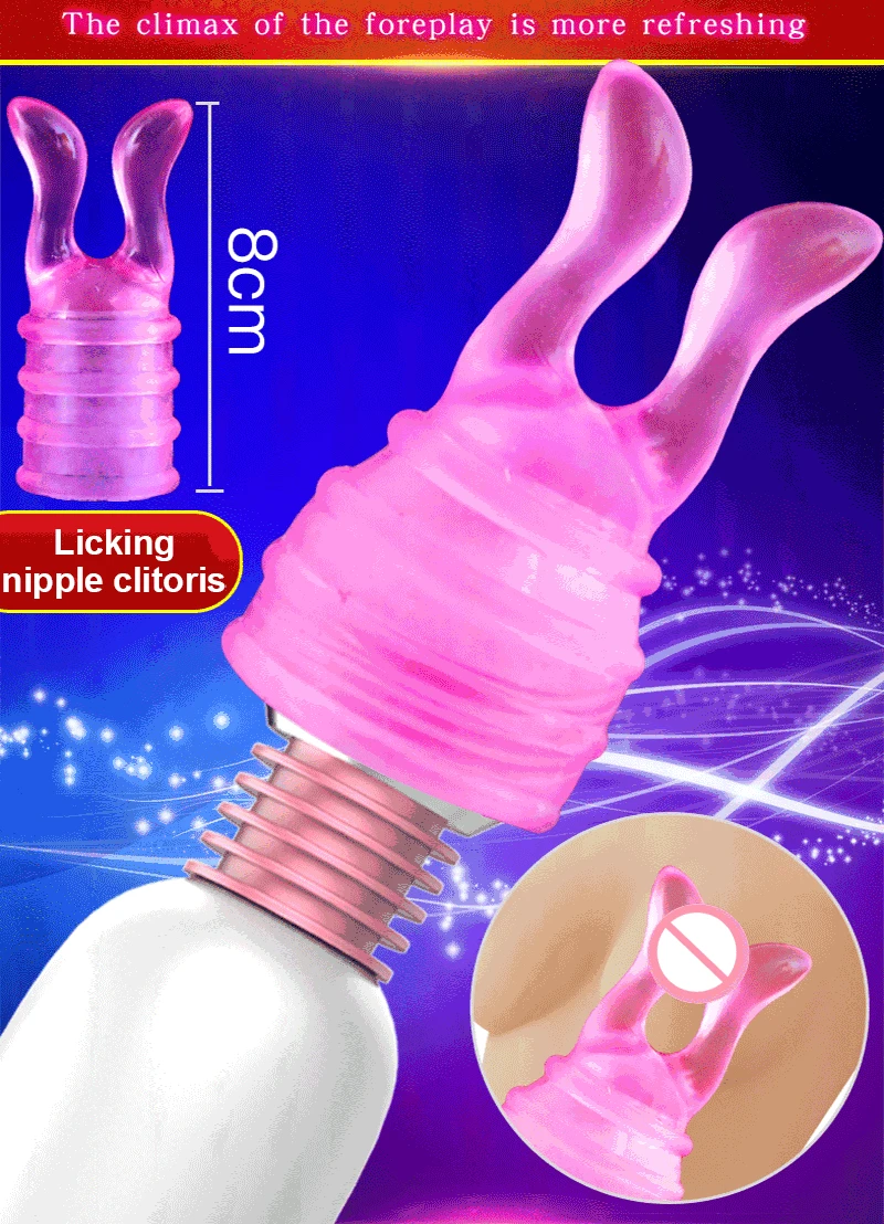 AV вибратор &quotМагический Жезл&quot зарядка через usb 5 видов головы клитор стимулятор