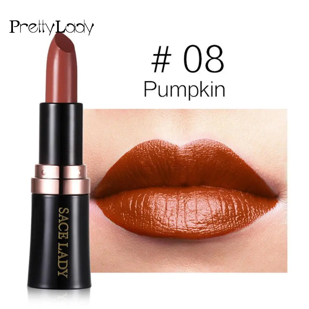 

LADY 24 Colors Moisturizer Lipstick Long Lasting Smooth Makeup Sexy Lip Stick Pigment Nude Make Up Brand Wholesale Cosmetic
