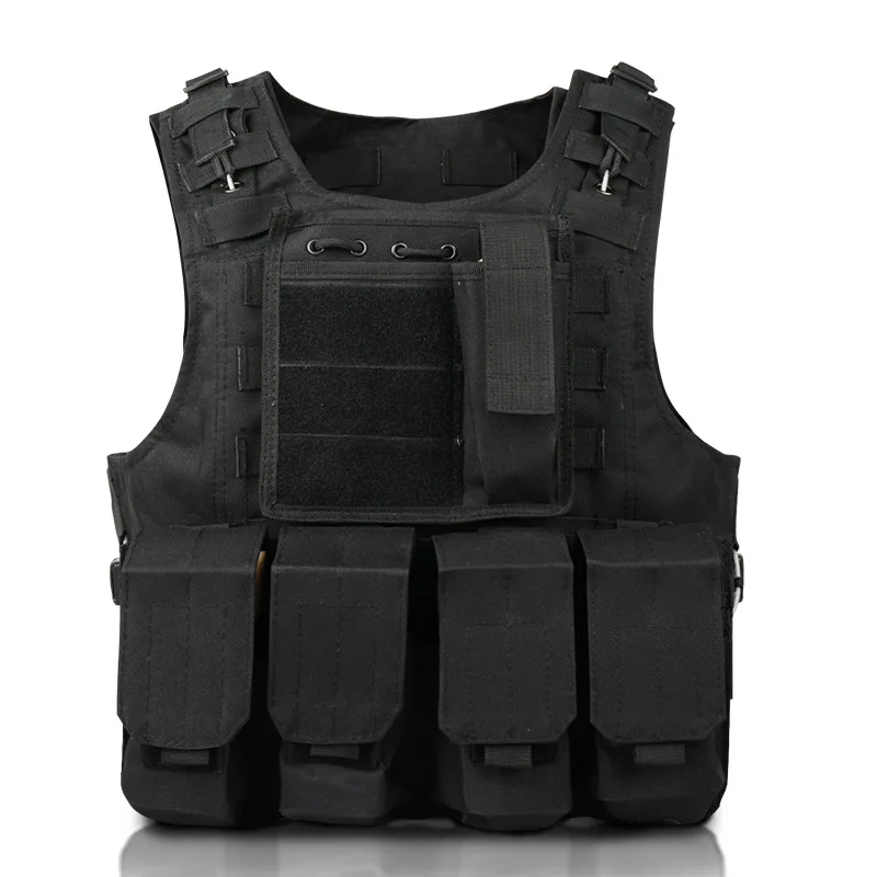 Children Outdoor CS Shooting Protection Gear Vest Kid Military Combat Training Camping Hunting Mult
