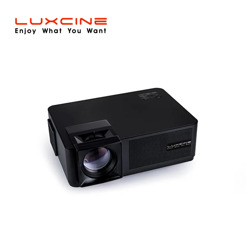 

LUXCINE 2018 New Arrival Bright Smart WiFi LED LCD Music Projector CM2