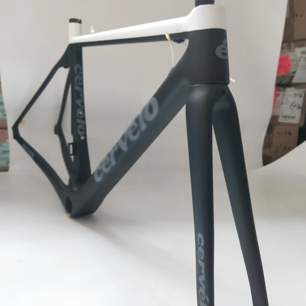 Flash Deal R3 Full Carbon UD Clear Coating 700C Road Bike UD Clear Frame Fork 2