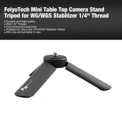 FeiyuTech мини переносной стол Верхний кронштейн Камера Штатив для FeiyuTech WG/WGS серии стабилизатор с 1/4 "резьба tt