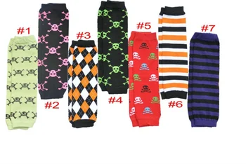 

children Halloween Leg Warmers kids boys girls all season Tight leggings adult Arm warmers 21styles for choose 12pairs