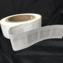 9629 самоклеющиеся этикетки с покрытием бумага rfid этикетка UHF печатные наклейки 25*25 мм квадратный малый размер