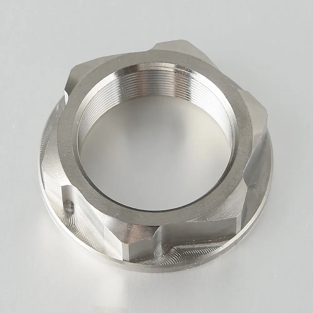 

Motorcycle Titanium M28-P1.25mm Steering Stem Open Nut For HONDA YAMAHA KAWASAKI SUZUKI BMW