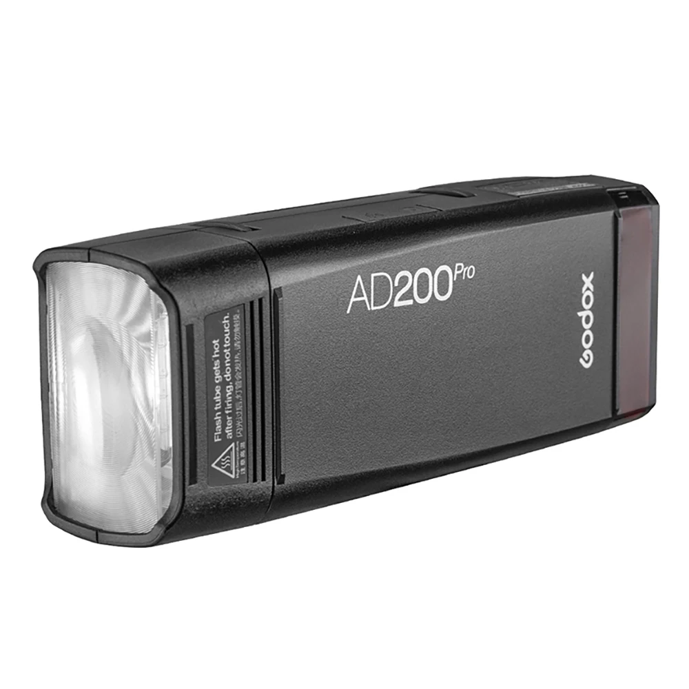 Godox AD200Pro TTL 1/8000 HSS with Built-in 2.4G Wireless X System 2900mAh Lithimu Battery Outdoor Flash Light on camera flash camera flash