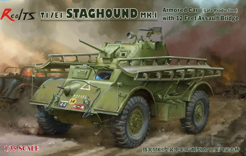 

RealTS Bronco CB35115 1/35 British T17E1 Staghound Mk.I