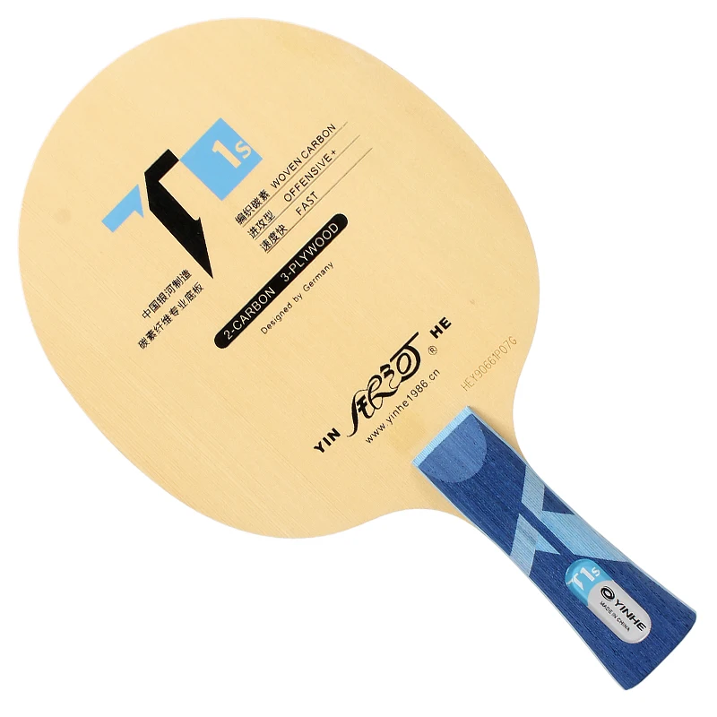 Оригинальный Yinhe T 1s лезвие для настольного тенниса 3 + 2 Hinoki Carbon T1 ракетка пинг