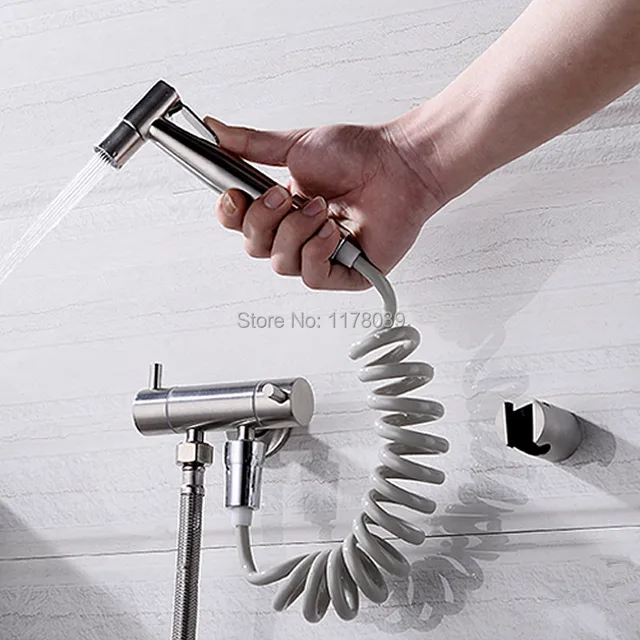 Wall mounted Toilet bidet spray gun set,anal irrigator bidet spray